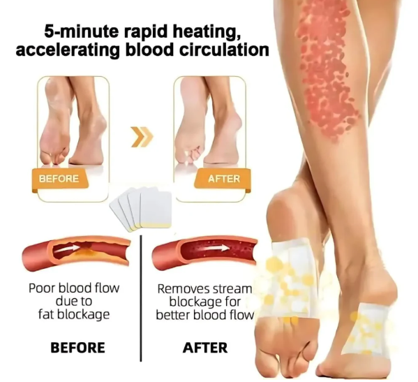 Bee Venom Lymphatic Drainage & Slimming Patches (Pack of 10)