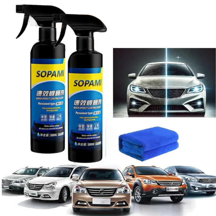 Sopami Car Coating Spray – 100ml (Pack of 2)