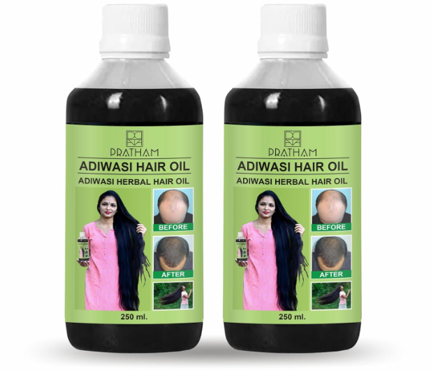 Adivasi Herbal Hair Oil 125ML (Pack of 2)