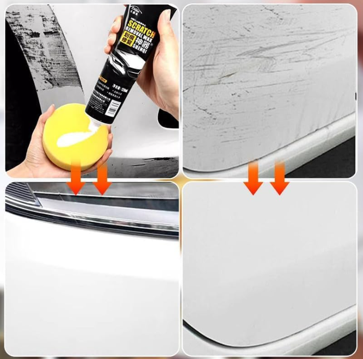 Car Scratch Removal Wax (Pack of 2 | 120ml each)