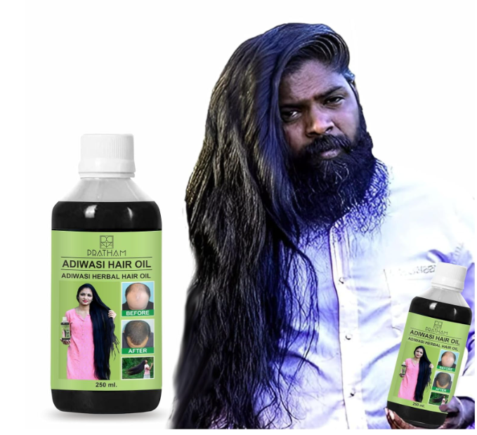 Adivasi Herbal Hair Oil 125ML (Pack of 2)