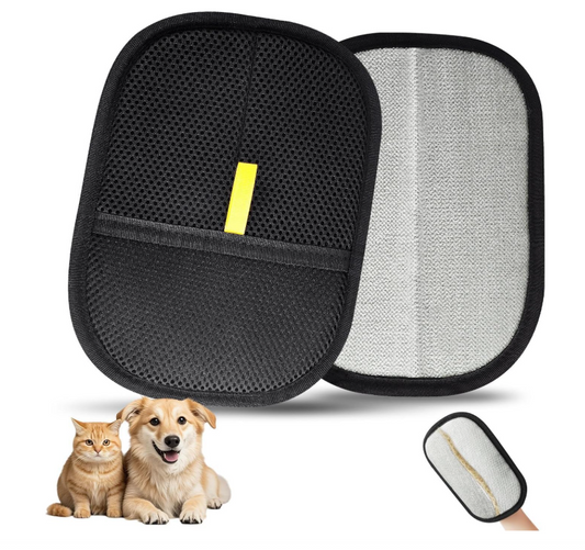 Canipel Pet Hair Remover Glove for Cats & Dogs, Electrostatic Pet Hair Removal Glove Mitt Cleaning Glove for Furniture, Carpets, Car Seats