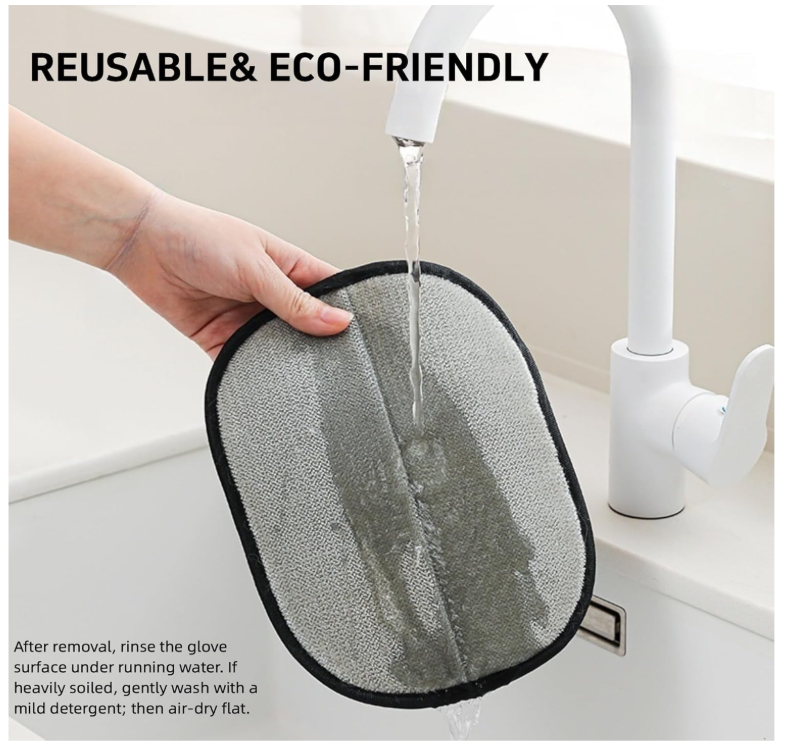 Canipel Pet Hair Remover Glove for Cats & Dogs, Electrostatic Pet Hair Removal Glove Mitt Cleaning Glove for Furniture, Carpets, Car Seats